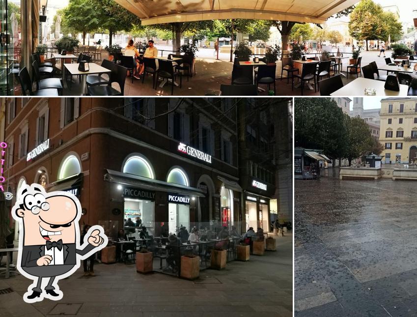La foto di esterno e interni da Piccadilly Coffee Cocktail Food