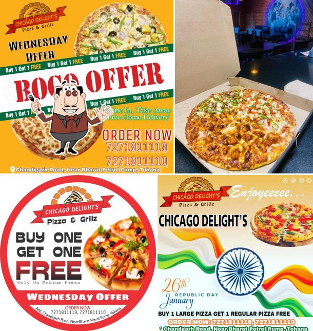 Food at Chicago Delight's Tohana