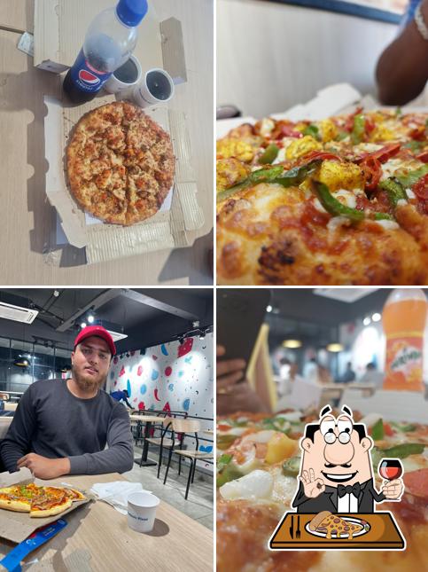 Get pizza at Domino's Pizza Bijju Nagar, Jharsuguda