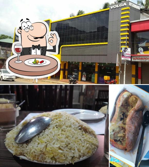 The restaurant's food and exterior