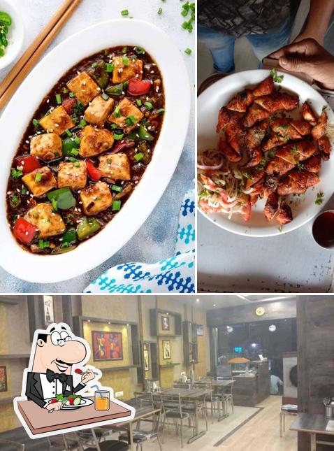 This is the photo displaying food and interior at Dawat restaurant