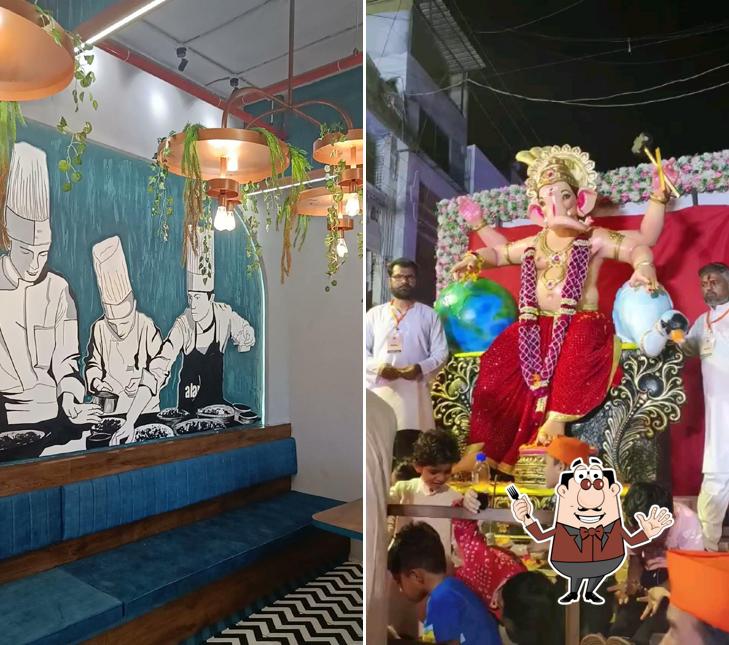 Food at Mr Kalakaar (artist)