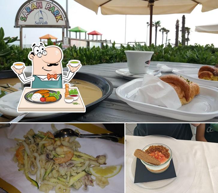 Calamari fritti al Ristorante Bagno Sarah