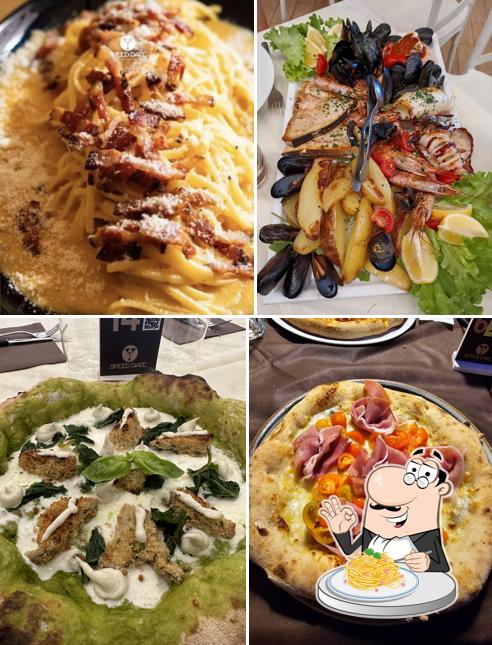 Spaghetti alla carbonara al Ristorante Pizzeria Speed Date