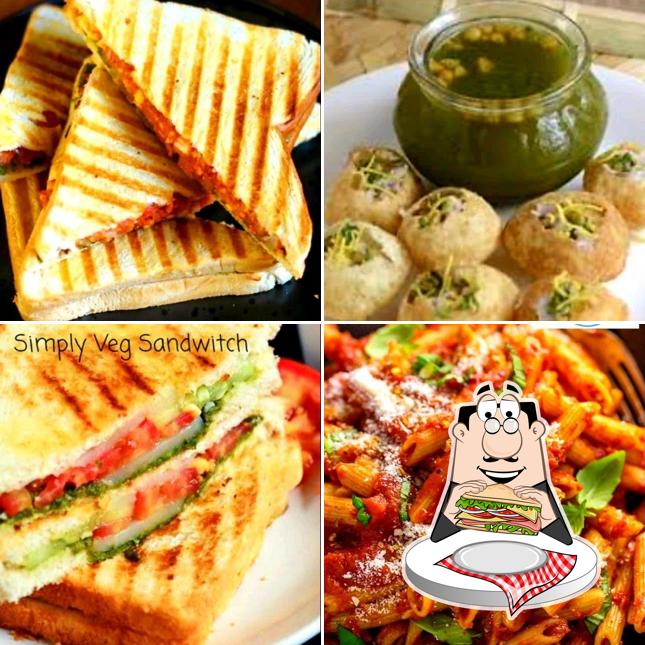 Club sandwich at The Home Basket