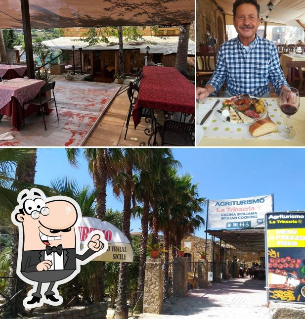 Goditi la vista dall'area esterna di Ristorante Agriturismo Trinacria