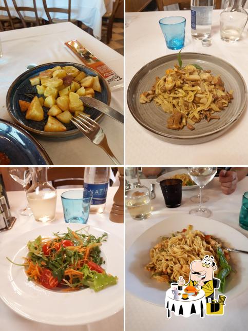 Platti al TRATTORIA BORGO PERESSINE