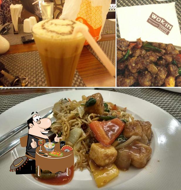 The photo of food and beverage at Wok-In