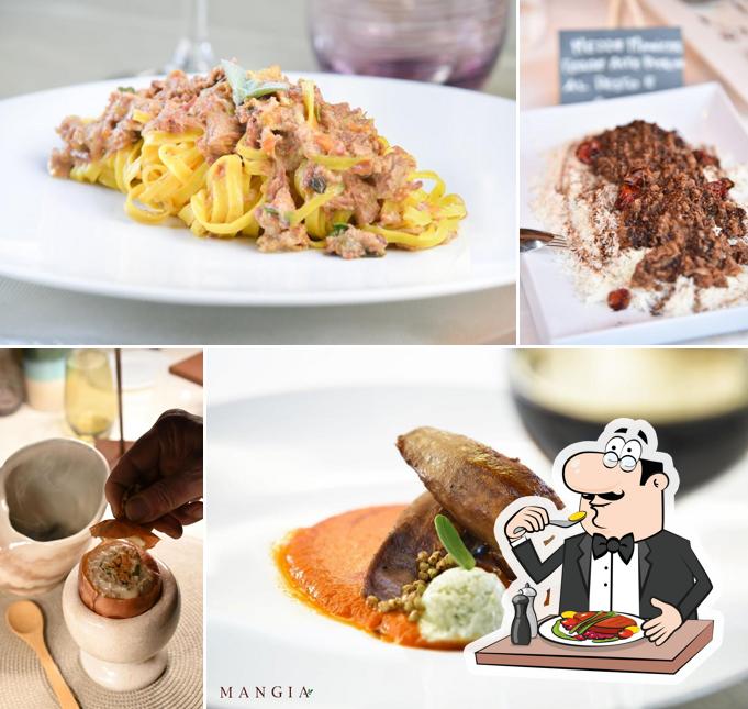 Cibo al Ristorante Mangia