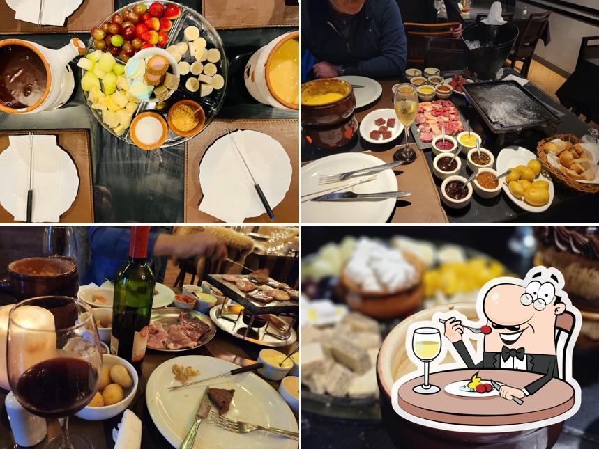Platos en Terrazo Fondue e Restaurante