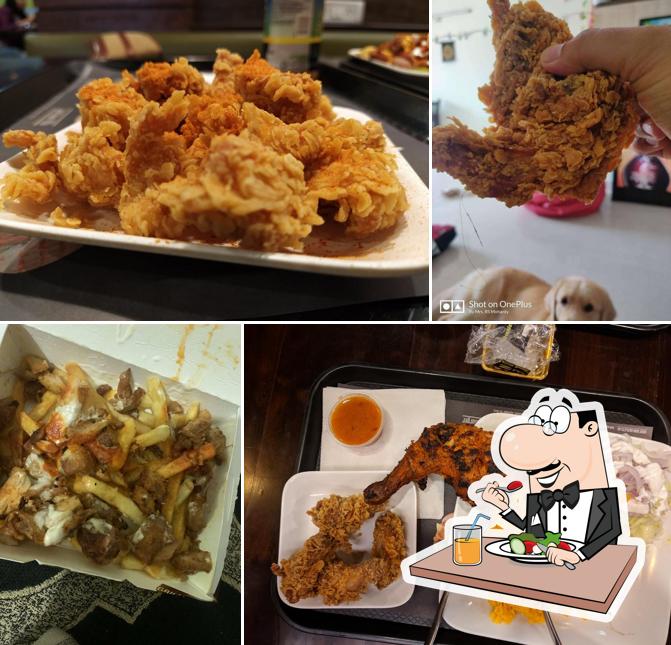 Food at Leon's Burgers & Wings HSR Layout