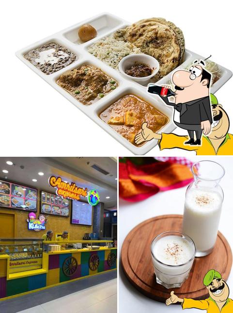 Try a drink from the menu