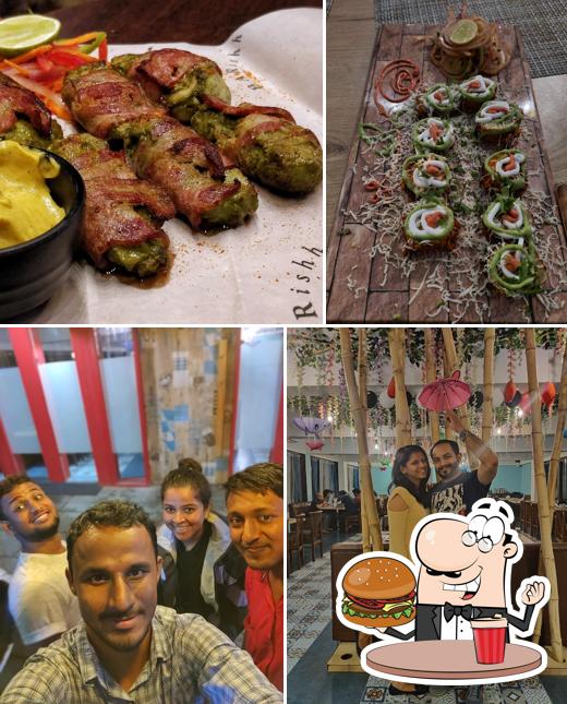 Order a burger at BAARISH Restaurant and Bar