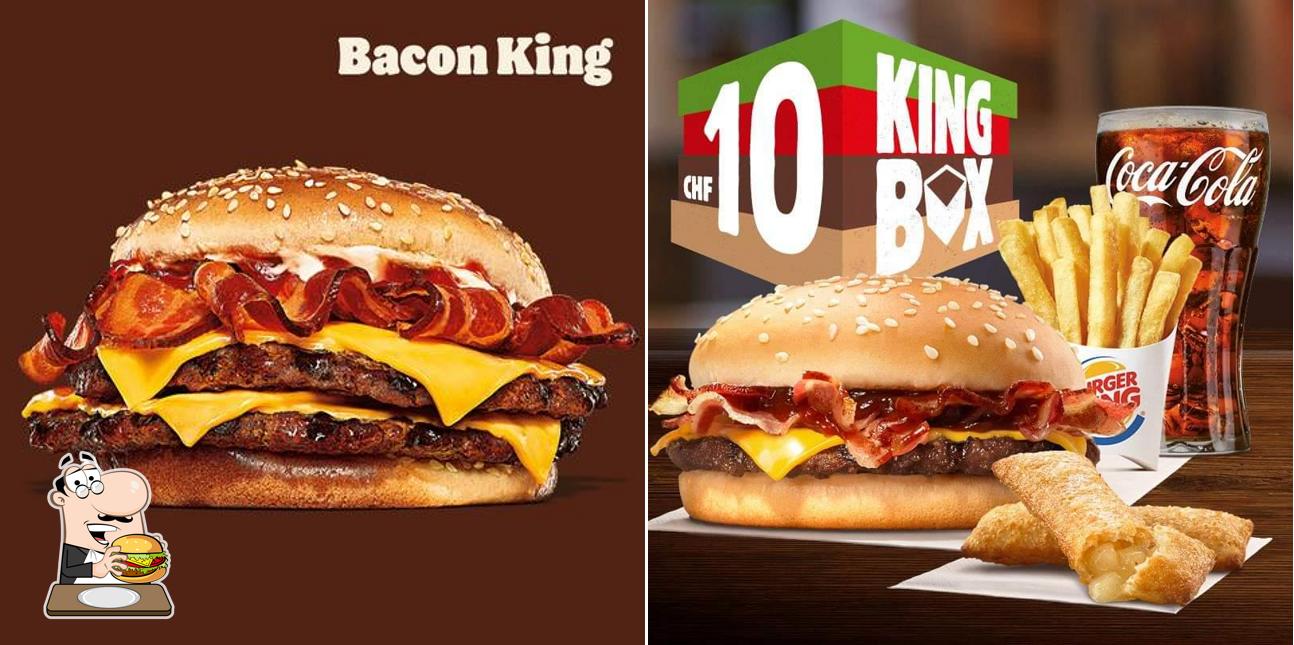 Prova uno dei tipi di hamburger proposti a Burger King