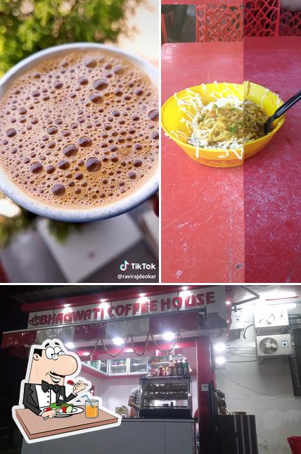 Food at Bhagwati Coffee House