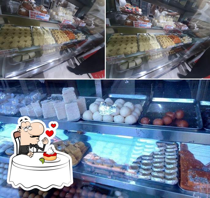 Bharatiya Mistan Bhandar serves a number of sweet dishes