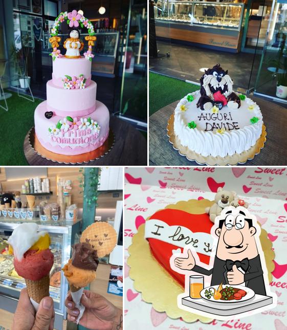 Platti al Gelateria Sweet Line San Marino