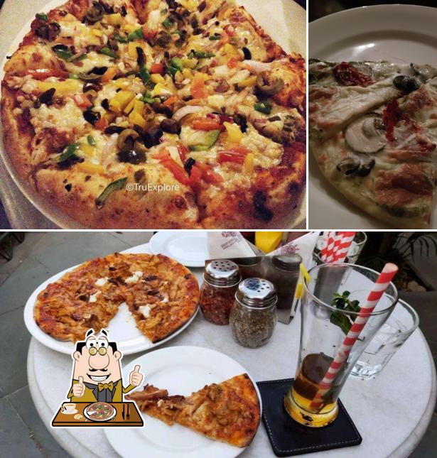 Get pizza at La Kuchina