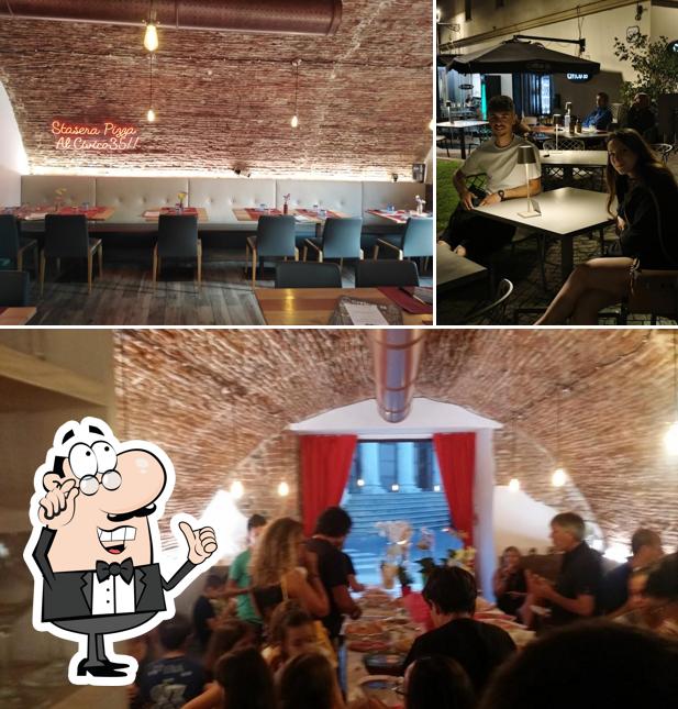 Gli interni di Pizzeria Civico 35