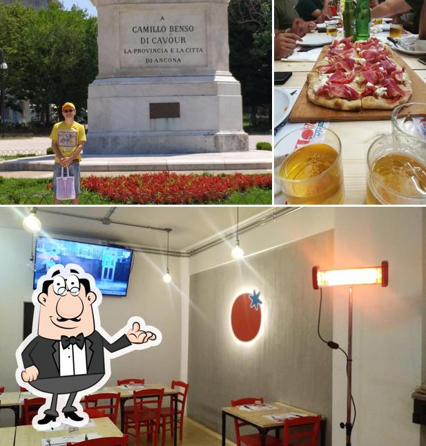 Gli interni di Pizzeria Paola Ancona