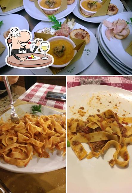 Cibo al Al Ragno hosteria di un tempo