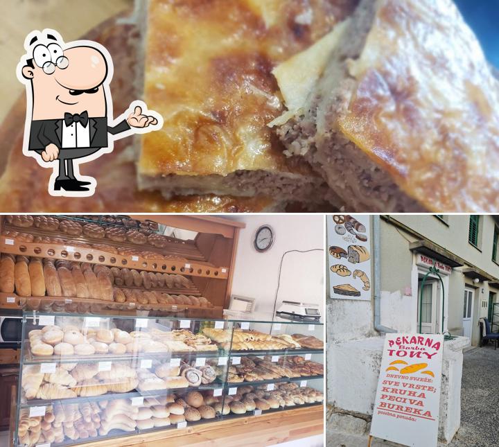 La foto della interni e cibo di Bakery Barba Tony