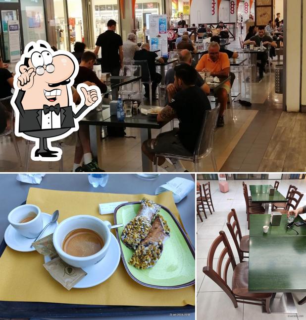 Gli interni di Bar 7° Kaithackal (tavola calda self service)