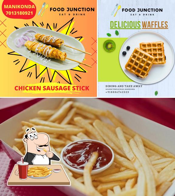 French fries at Food Junction Cafe