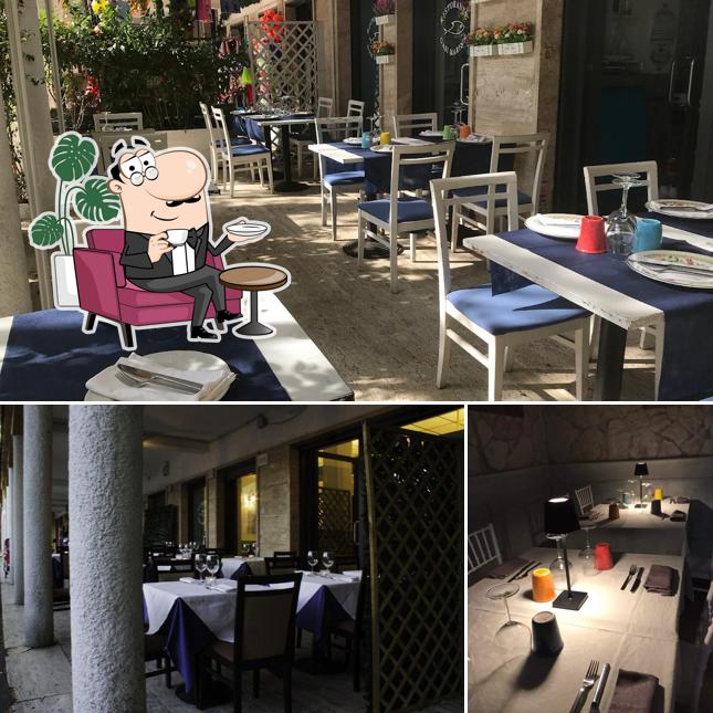 Gli interni di Oasi Marina - Ristorante di pesce