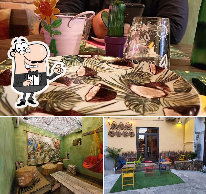 Dai un'occhiata agli interni di Pinchos Cocina a mi manera