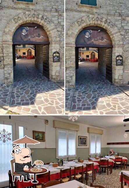 Questa è la foto che presenta la esterno e interni di Ristorante Da Teodoro - Samone