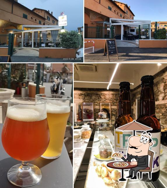 La foto della esterno e bevanda di TIP -Ristorante, Pizzeria, Hamburgeria, Bisteccheria, Birrificio Artigianale
