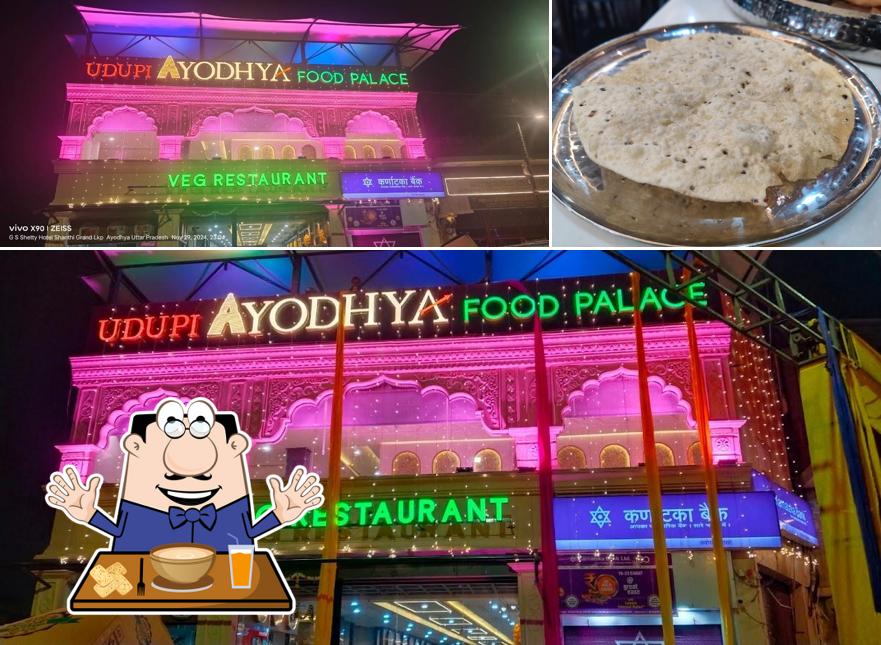 Food at Udupi Ayodhya food palace