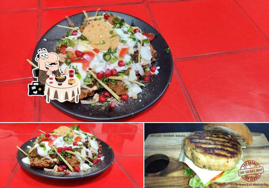 Food at The Secret Shop