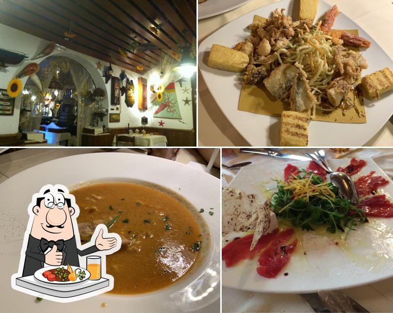 Platti al Trattoria al Passo