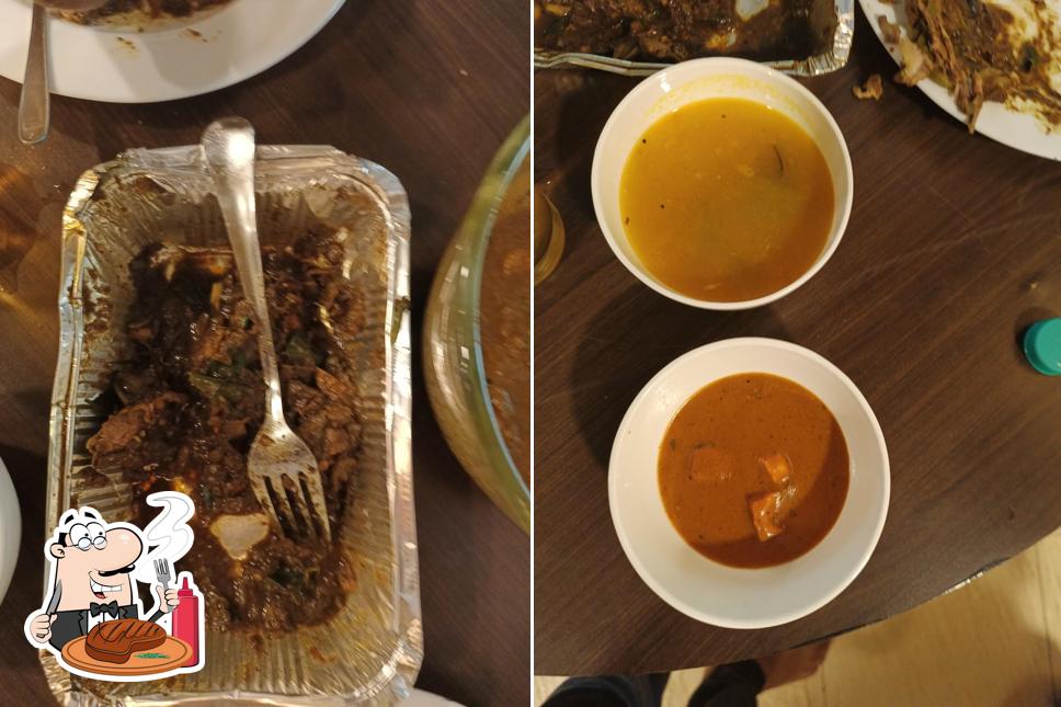 CICADA CAFE ( THE COORG CUISINE ) provides meat meals