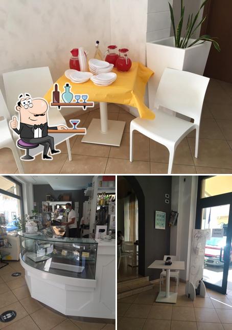 Gli interni di Bar Calore