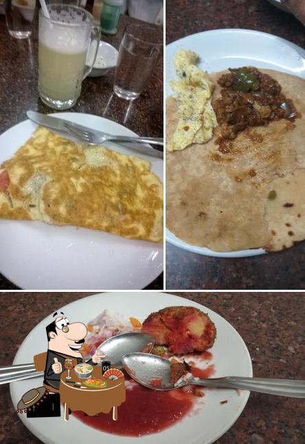 Food at Indian Coffee House