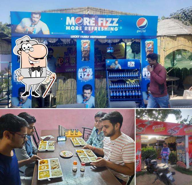 Check out how Lucky Family Restaurant, Lucky Chicken Point looks outside