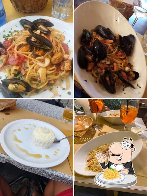 Spaghetti alla carbonara al Bistro del Bastione