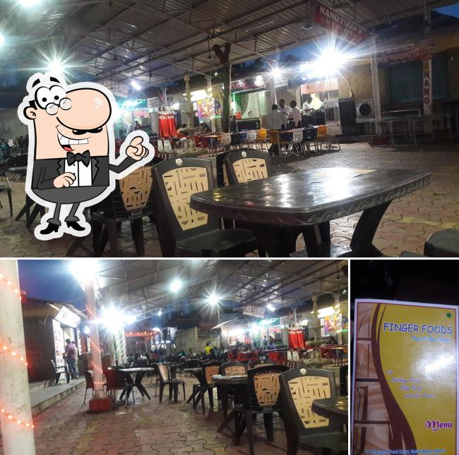 The interior of Finger Foods