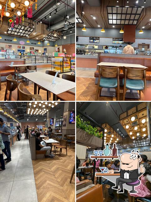 Check out how Haldiram's- AIRIA MALL, Gurugram looks inside