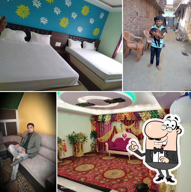The interior of Maa Laxmi Marriage Hall and Hotel