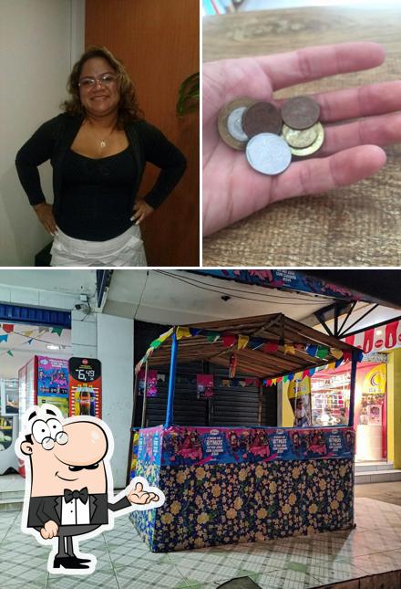 O interior do Panificadora e Confeitaria Fé em Deus