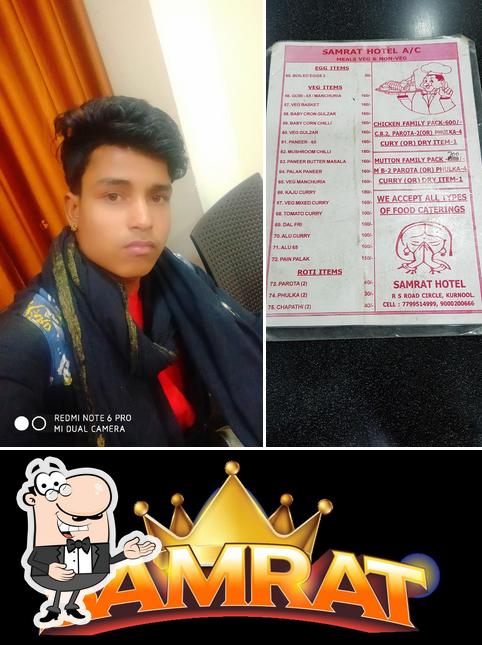 Look at this picture of SAMRAT RESTAURANT