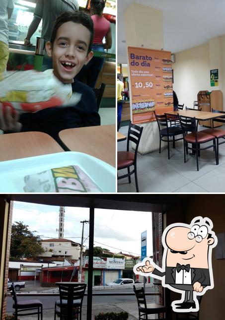 Veja imagens do interior do Subway