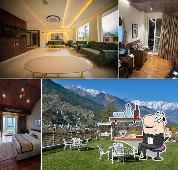 The interior of jüSTa Grand View Resort & Spa, Manali