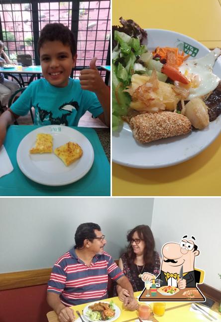 Platos en Restaurante Viva a Vida