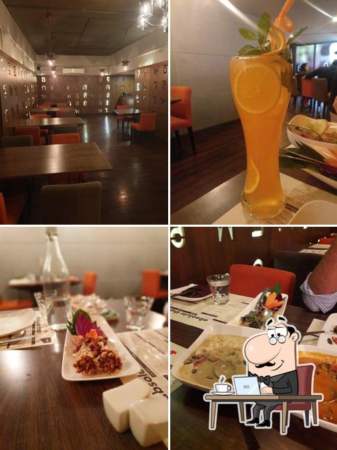 The interior of Absolute Thai Restaurant