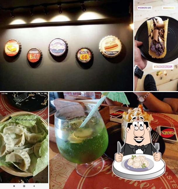 Dumplings at Bonkers Cafe & Restaurants